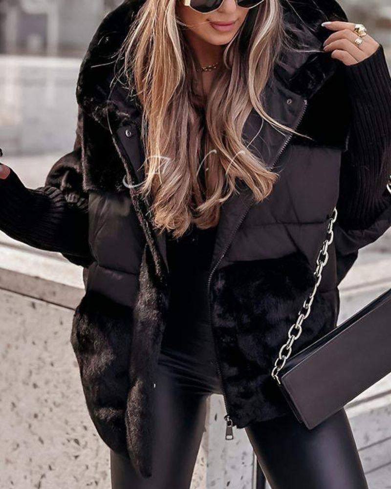 Evie | Comfortabele jas met capuchon