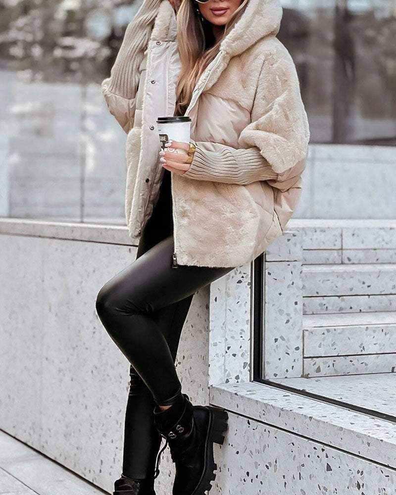 Evie | Comfortabele jas met capuchon