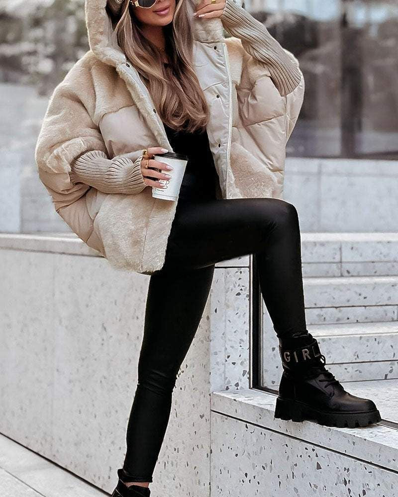 Evie | Comfortabele jas met capuchon
