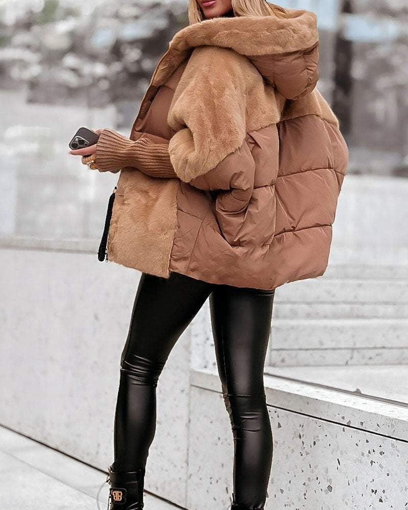 Evie | Comfortabele jas met capuchon