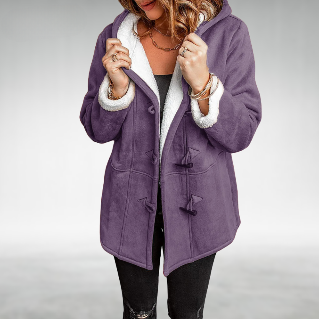 Claire™ | Verfijnde Fleece-Voering Winterjas