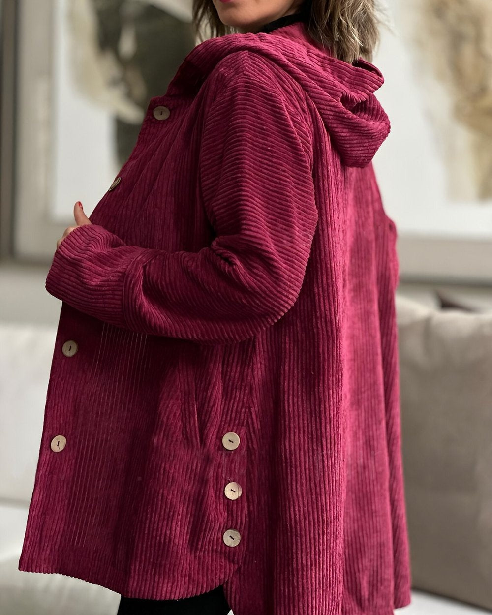 Eleanor™ | Comfortabele jas met capuchon voor elke dag