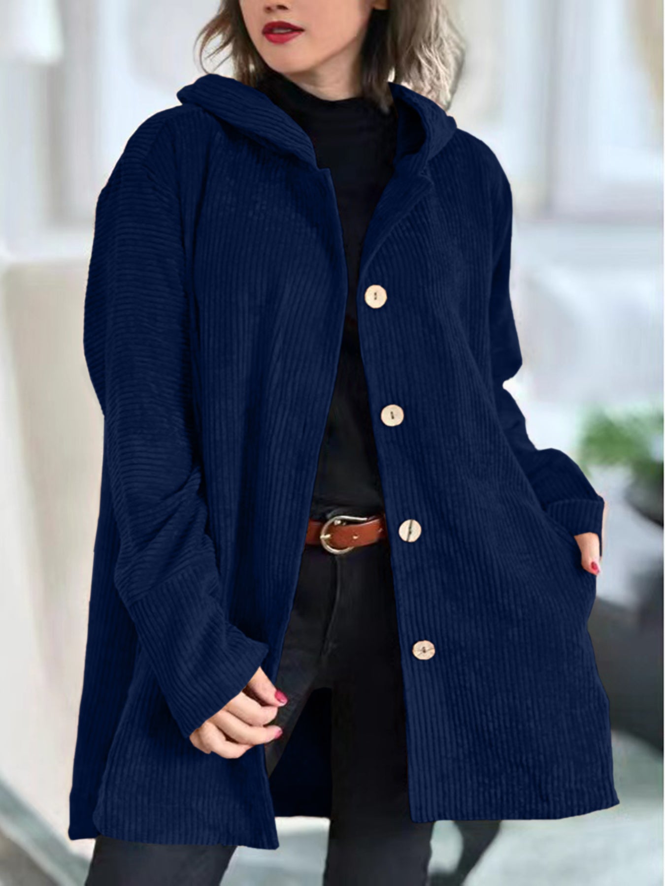 Eleanor™ | Comfortabele jas met capuchon voor elke dag