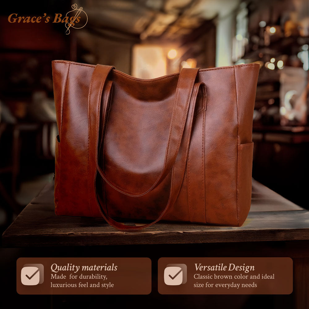 Klassiek elegante en altijd gespeelde handtas | Noga's tijdloze elegantie