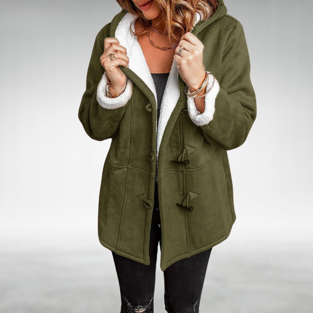 Claire™ | Verfijnde Fleece-Voering Winterjas