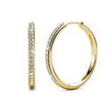 Sorel | Gouden pave oorbellen
