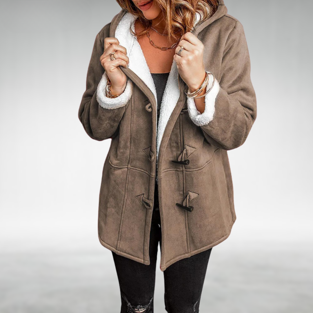 Claire™ | Verfijnde Fleece-Voering Winterjas