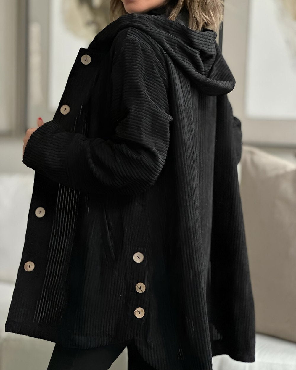Eleanor™ | Comfortabele jas met capuchon voor elke dag