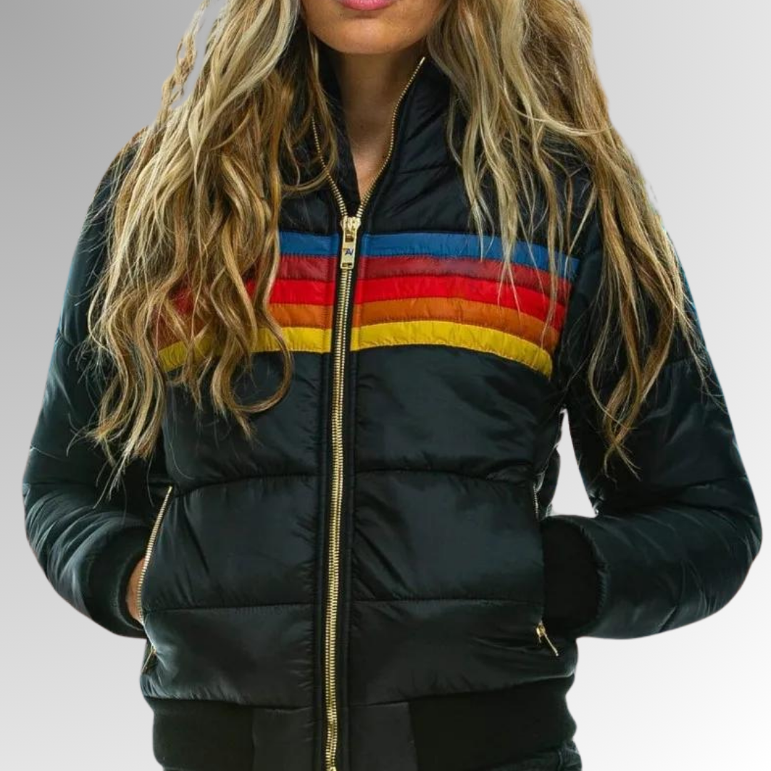Jennifer | Retro gewatteerde jas