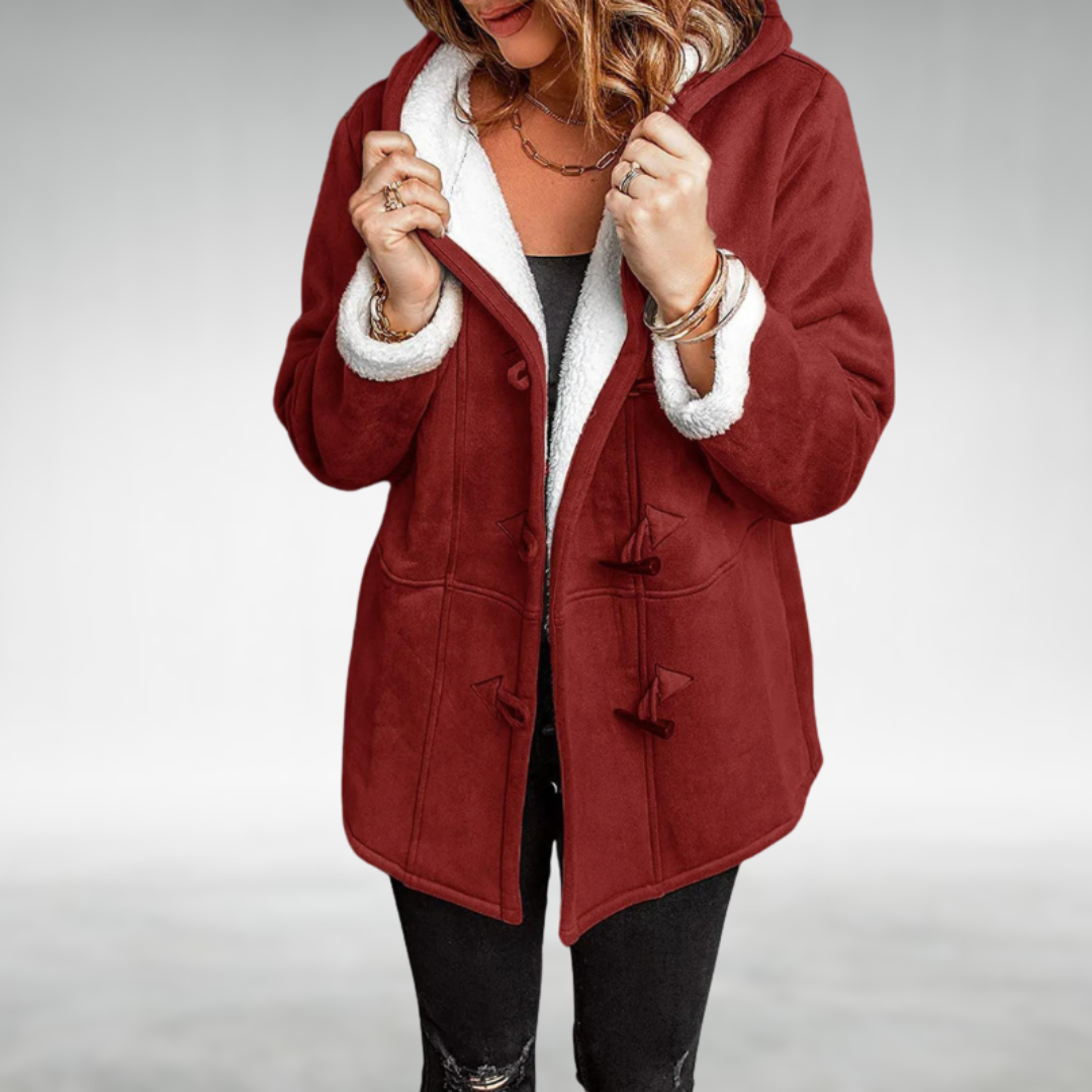 Claire™ | Verfijnde Fleece-Voering Winterjas