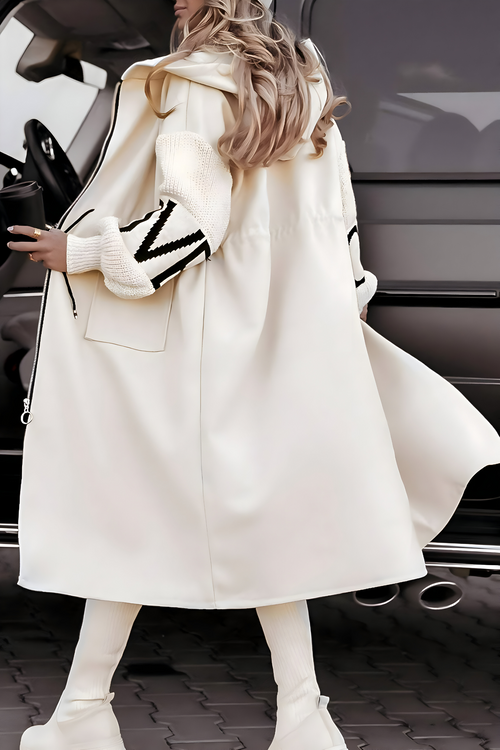 Chariza | Elegante jas met capuchon