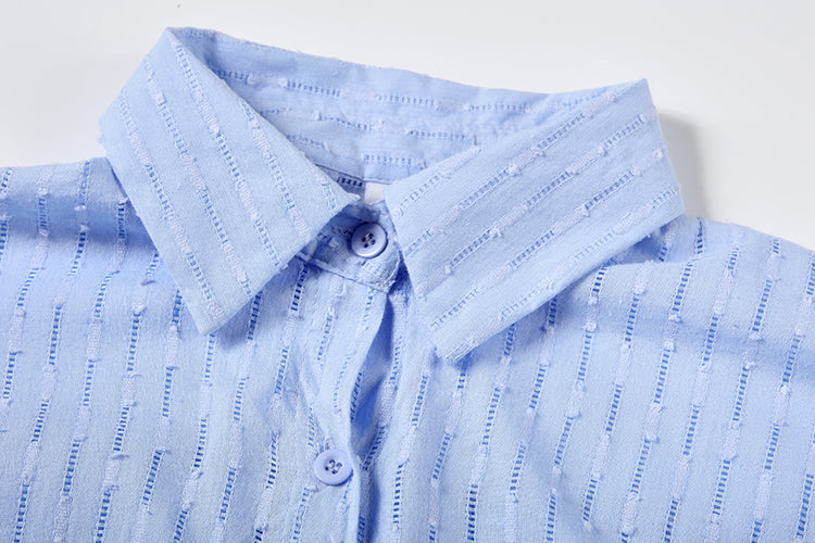 Elizabeth - Luchtige shirt en shorts set