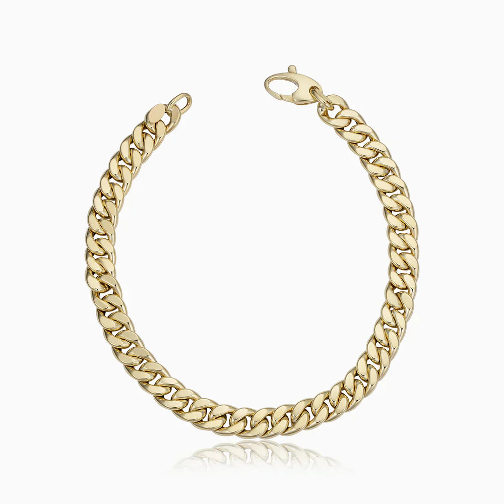 Estate™ | Gouden Cubaanse armband