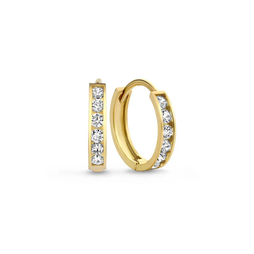 Sofies Atelier | Gouden steen oorringen set