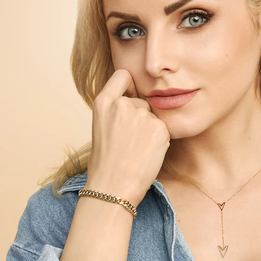 Estate™ | Gouden Cubaanse armband