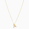 Liefde Notitie | Gouden Initialen Ketting