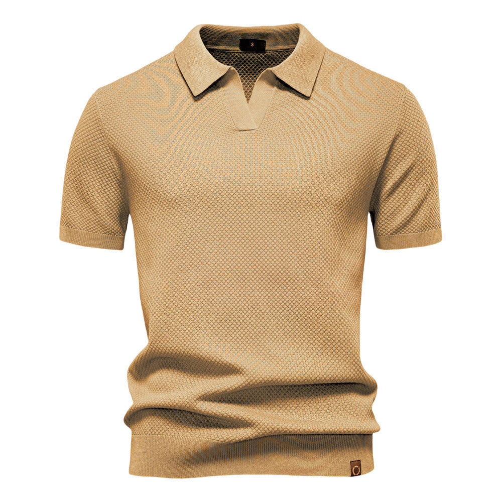 Elegante polo met korte mouwen