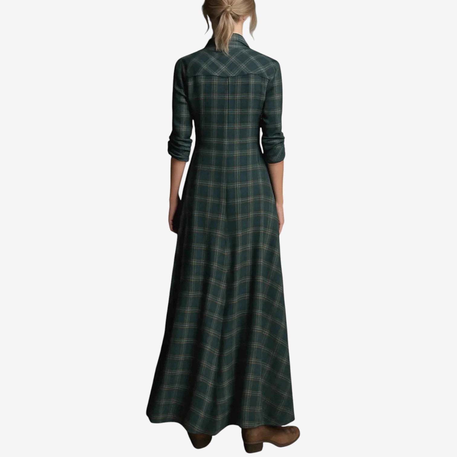 Carisse - Minimalistische Jurk met Kraag