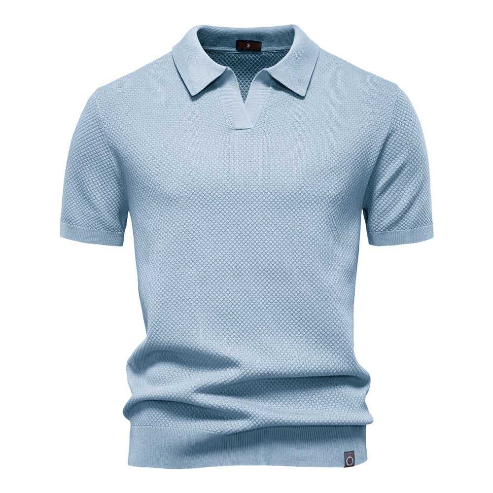 Elegante polo met korte mouwen