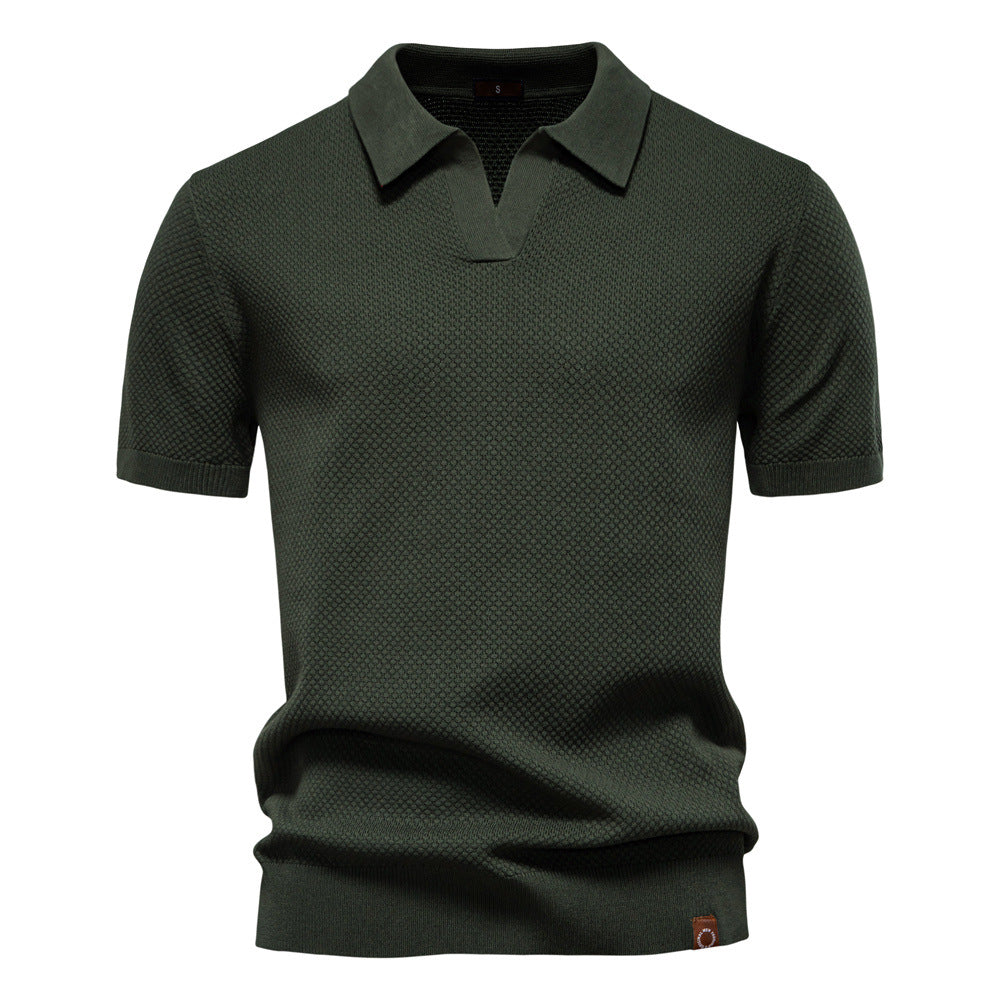 Elegante polo met korte mouwen