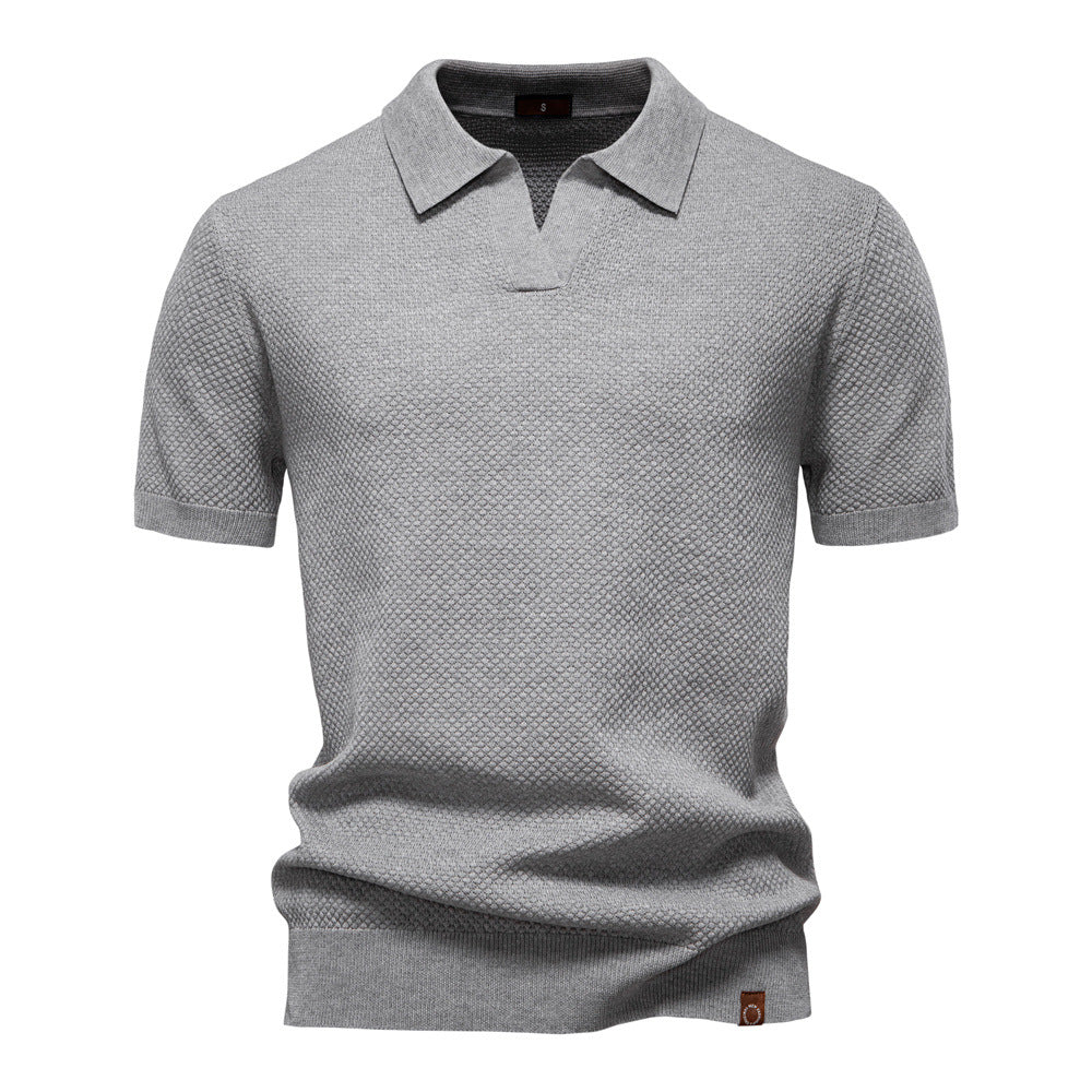 Elegante polo met korte mouwen