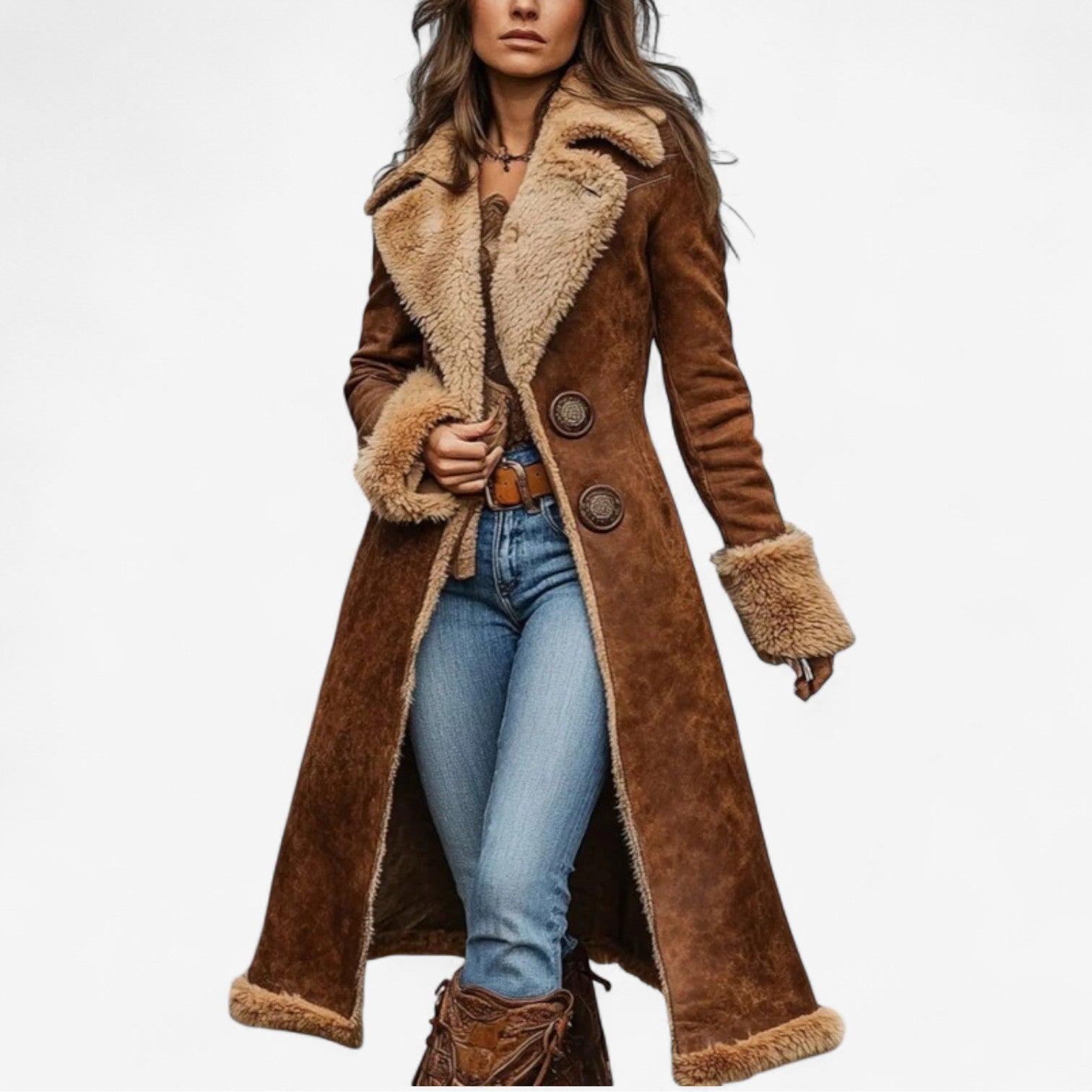 Claire™ | Lange Elegante Winterjas