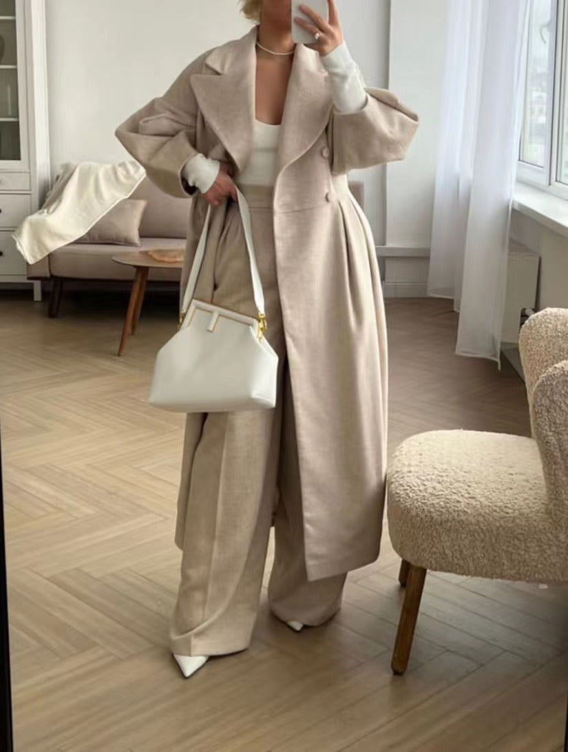 Calista | Witte Wol Winterjas
