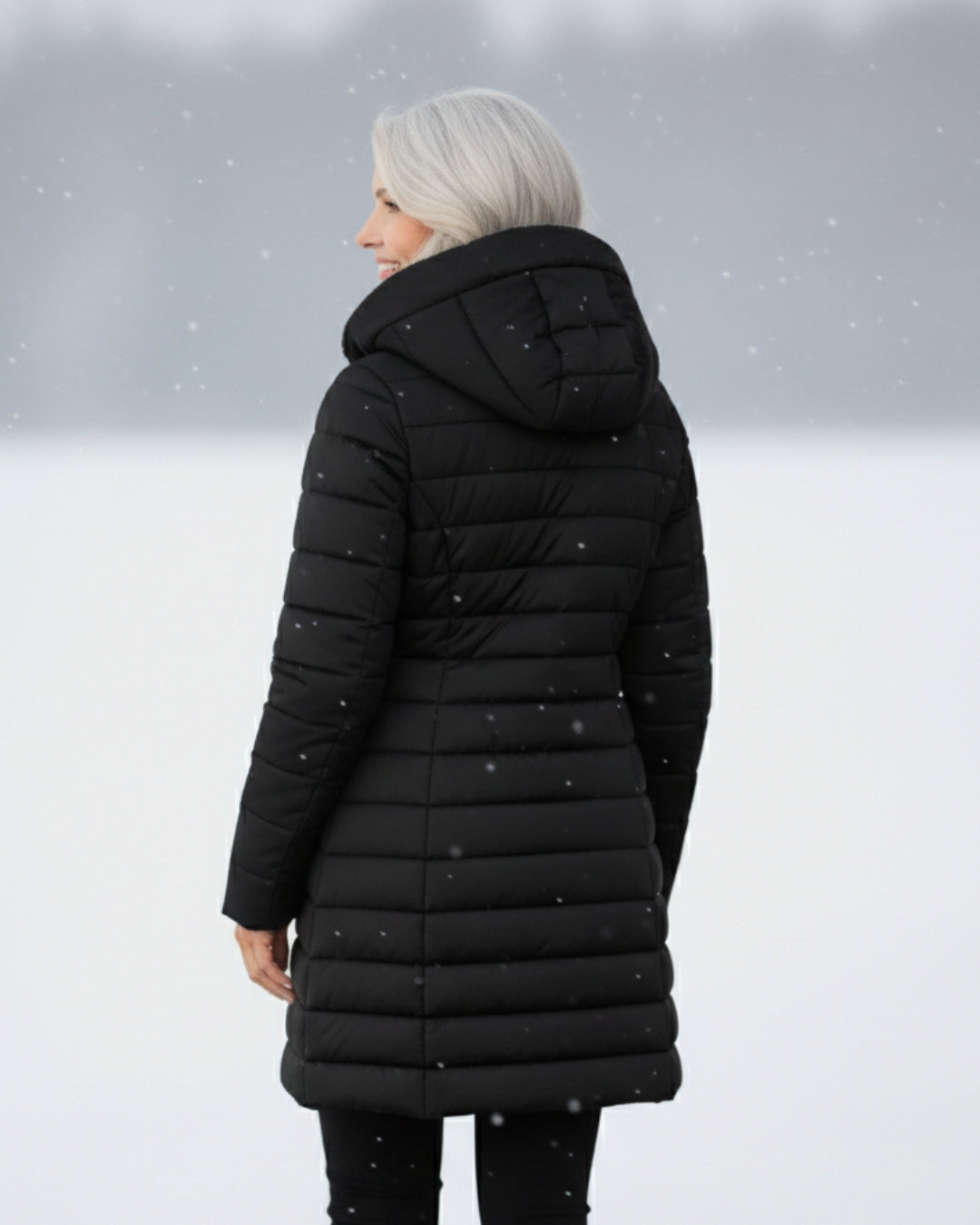 Clair | Pufferjas Dubbelzijdig van Fleece