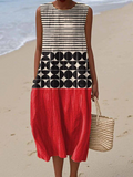 Jane™ Colorblock Midi-jurk
