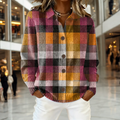 Lena™ - Cardigan met Heritage Check-patroon