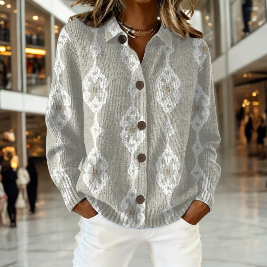 Blair™ - Vest met artistieke print