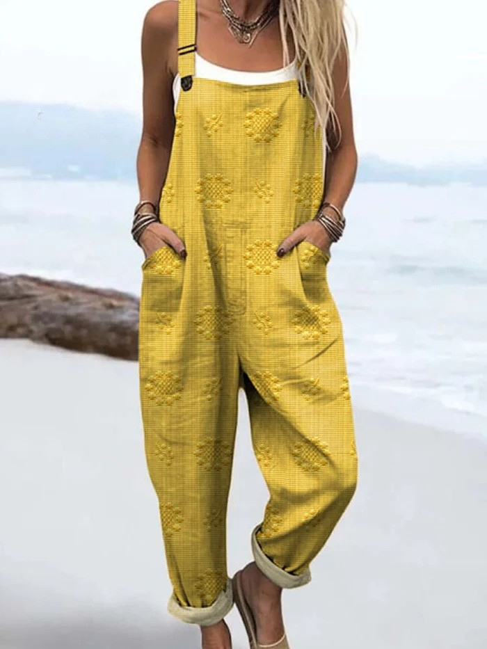 Weide Glans Jumpsuit