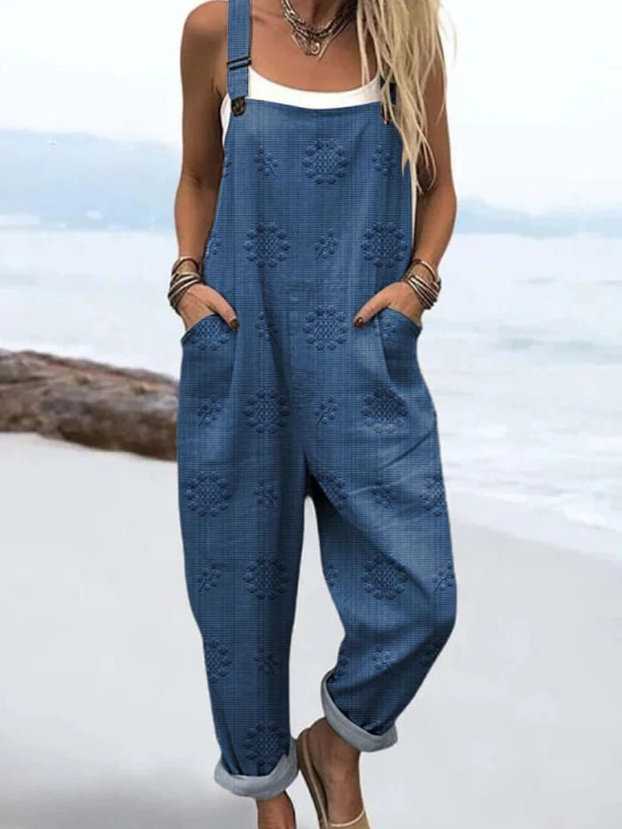 Weide Glans Jumpsuit