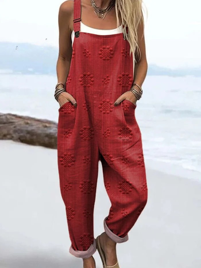 Weide Glans Jumpsuit