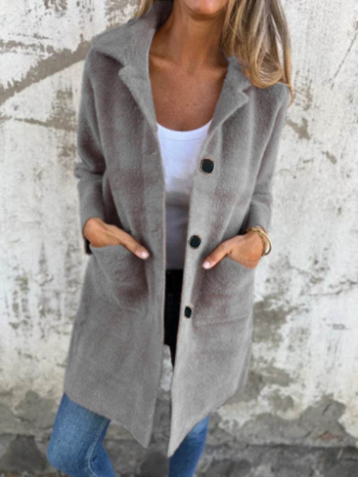 MARCE | Casual Jas met Knopen