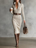 Clara | Elegante gebreide jurk