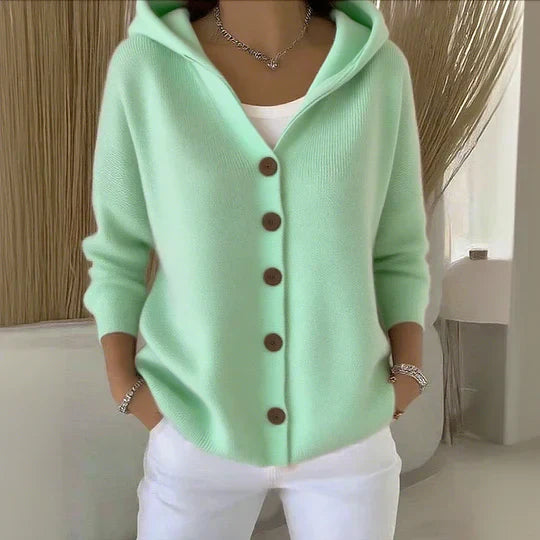 Janet | Trendy vest met capuchon