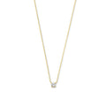 Clea | Gouden moissaniet hanger