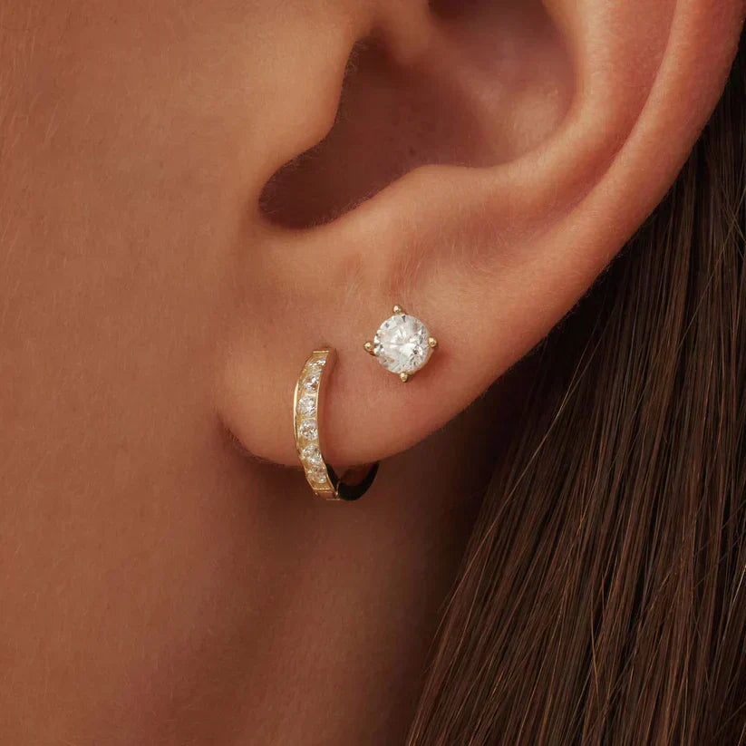 Sofies Atelier | Gouden steen oorringen set