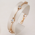Elegant Armband met Zirkonia in Goud