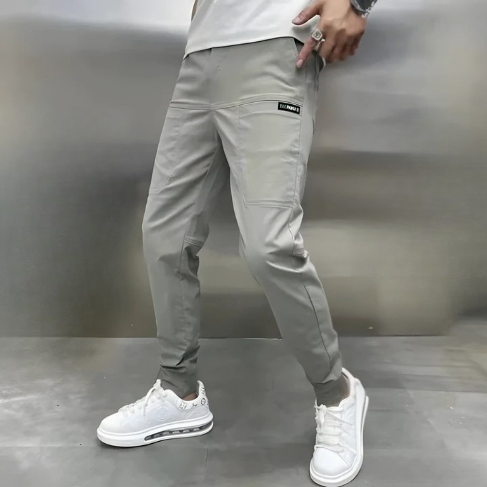 Stretchy Cargo Jeans