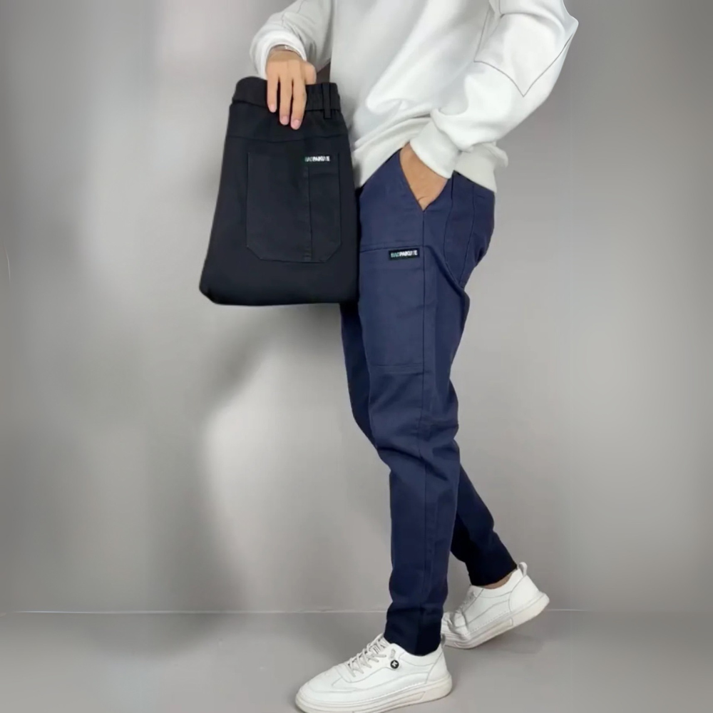 Stretchy Cargo Jeans