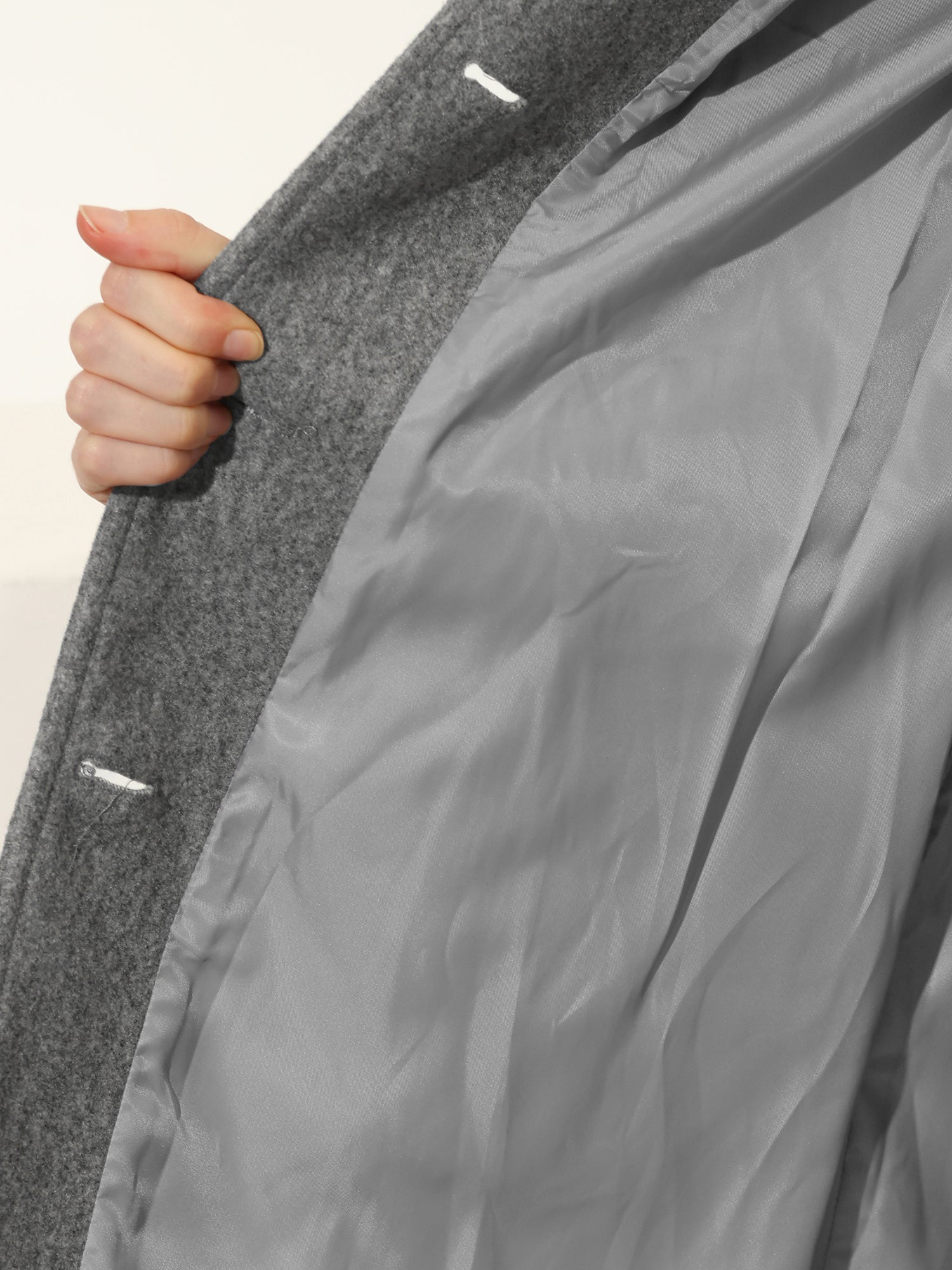 Josefine | Dames Enkele Borst Wintertrenchcoat